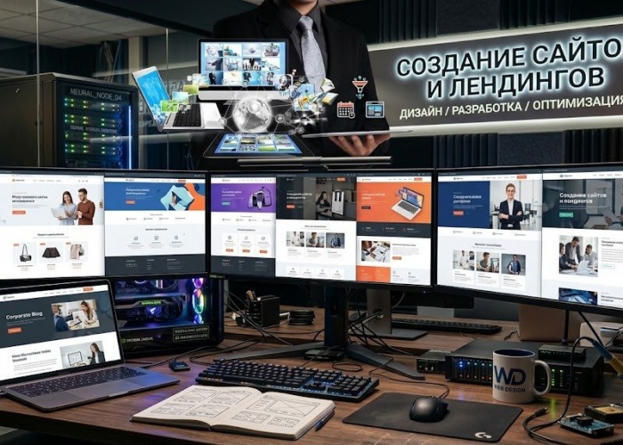 создание лендинга